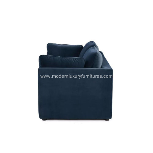 Oneira Tidal Blue Fabric Sofa